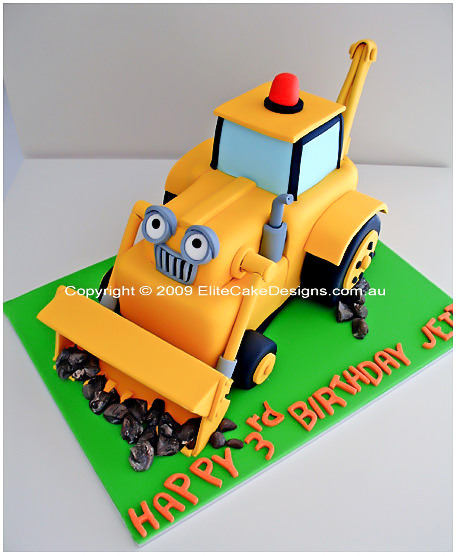 Scoop digger Birthday Cake