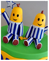 Bananas in Pyjamas kids birthday cake Sydney