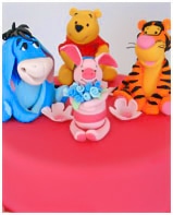 Winnie The Pooh and Friends birthday cake