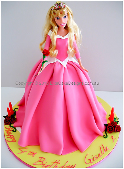 Cinderella Girls Birthday Cake