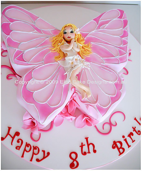 Fairy Butterfly Cake