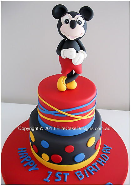 Mickey Mouse Cake for boys