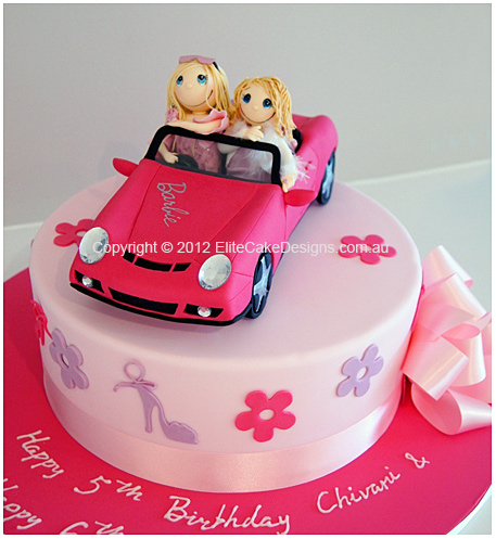 Barbie Theme Birthday Cake for girls