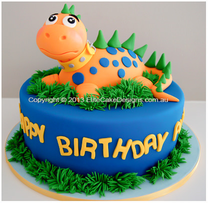 Dinosaur birthday cake for kids in Sydney