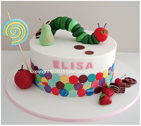 The Very Hungry Caterpillar Birthday Cakes Inspiration - Find Your Cake  Inspiration