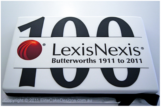 Lexis Nexis Corporate cake