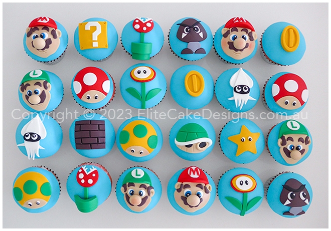 Super Mario cupcakes in Sydney
