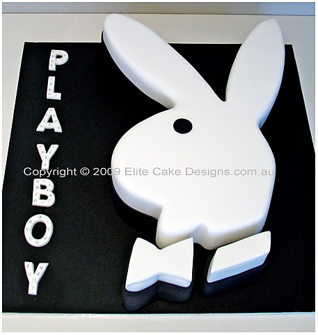 Playboy bunny birthday cake